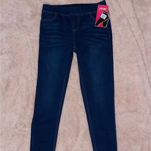 JVINI women’s size Large dark blue denim jeggings NWT (new with tags)
